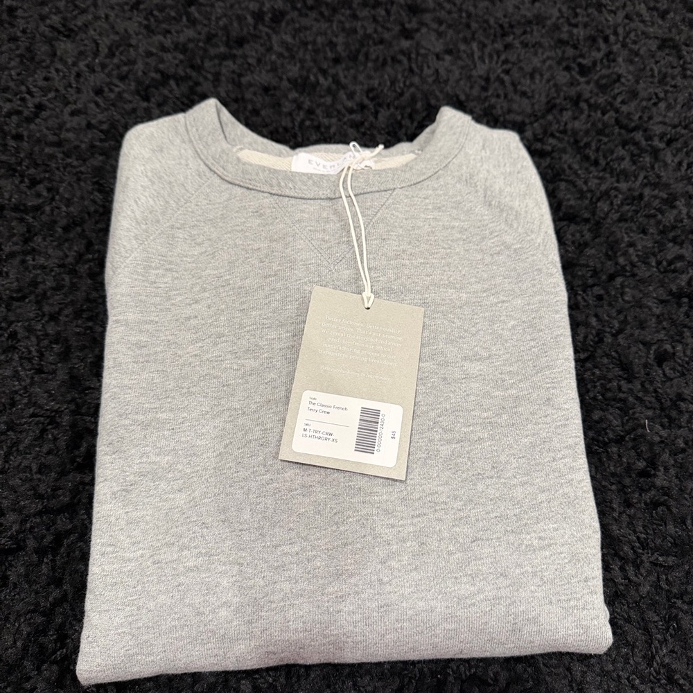 Everlane Light Gray Men's Crewneck Sweater